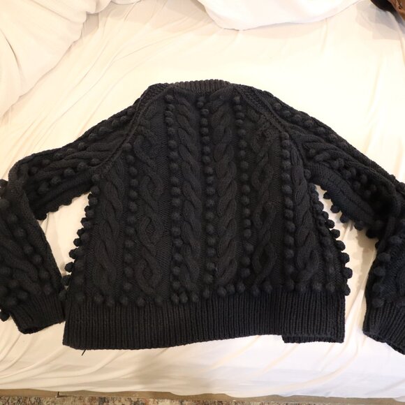 DOEN - XS/S Navy Pomme Cardigan - Picture 4 of 9